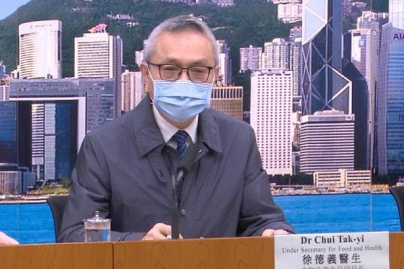 徐德義料輸入個案比例持續上升 徐德義料輸入個案比例持續上升