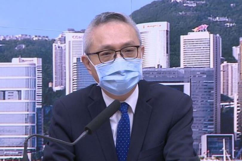 文憑試試場做好防疫措施 文憑試試場做好防疫措施