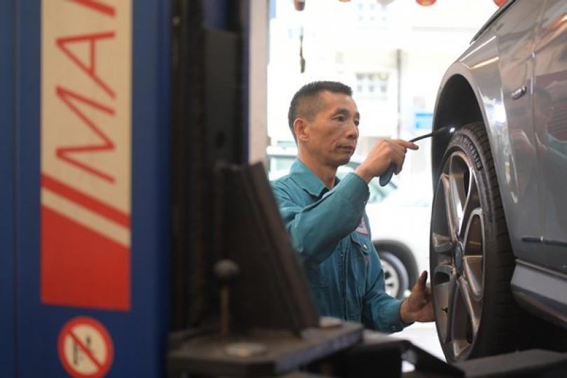 抗疫基金支援車輛維修場