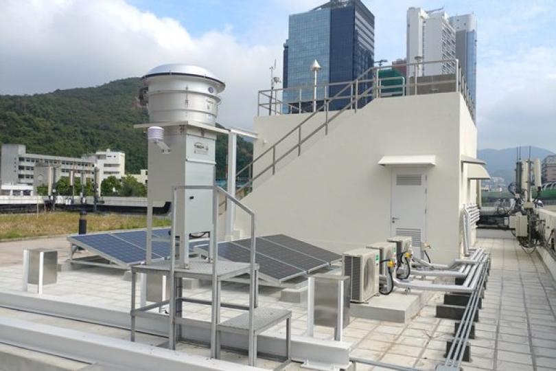 南區北區空氣質素監測站投入服務 南區北區空氣質素監測站投入服務