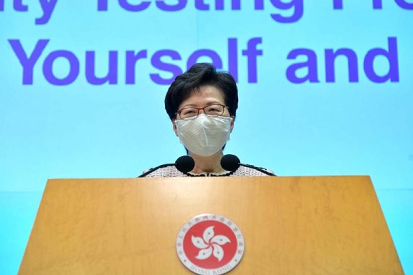 特首:本港新聞自由非常堅固 特首:本港新聞自由非常堅固