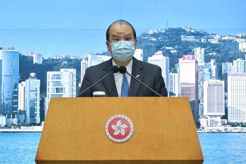 張建宗籲立法會議員理性處事 張建宗籲立法會議員理性處事
