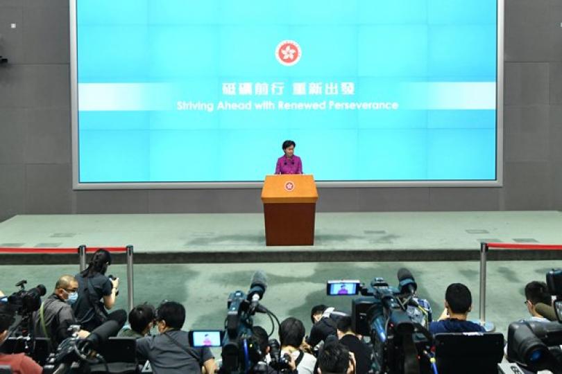 特首:全民檢測難保證清零 特首:全民檢測難保證清零