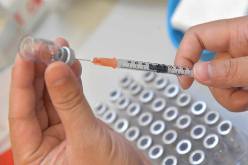 4月14日新冠疫苗累計接種逾95萬劑