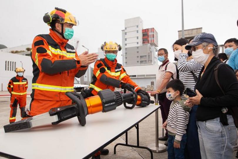 消防處支持全民國家安全教育日 消防處支持全民國家安全教育日