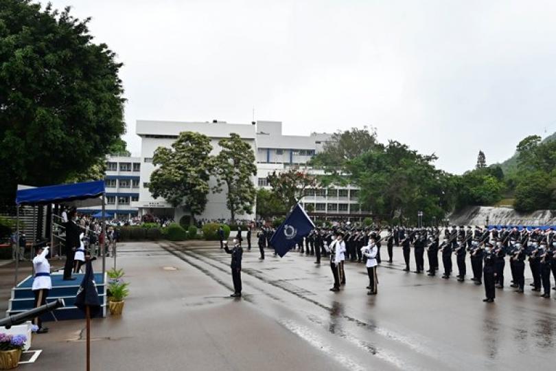 警察學院結業會操舉行