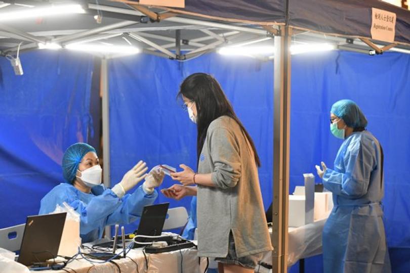 東涌深水埗強檢執法行動完成 東涌深水埗強檢執法行動完成