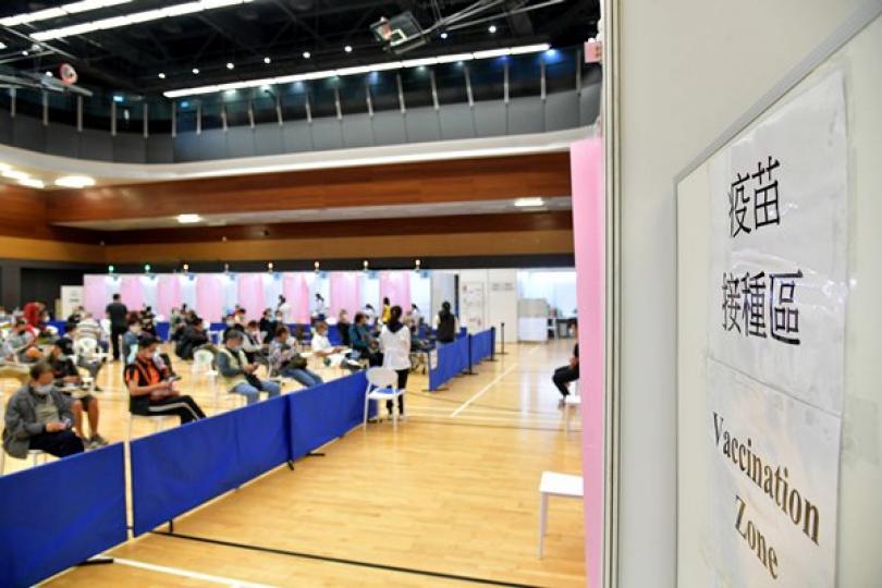 5月21日新冠疫苗累計接種逾208萬劑 5月21日新冠疫苗累計接種逾208萬劑