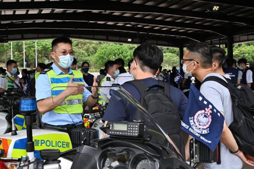 警察招募日首設體驗環節