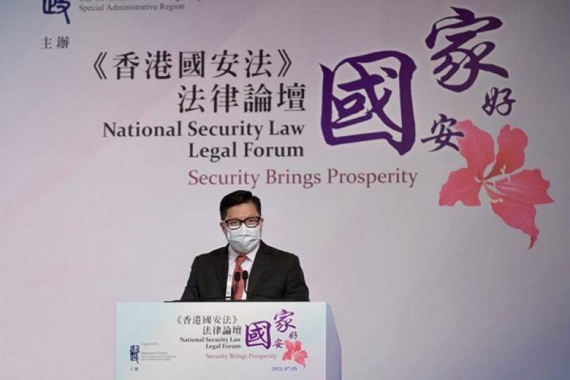鄧炳強籲遠離被港獨騎劫活動