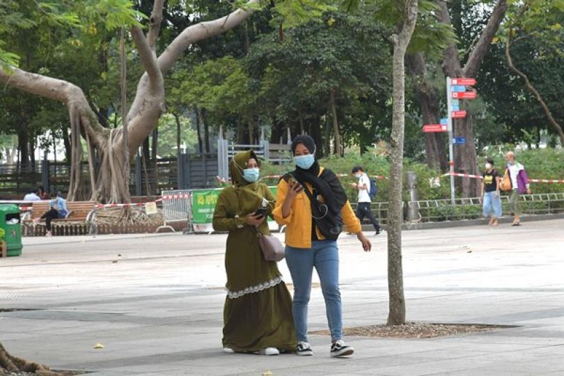 在港完成接種疫苗外傭可再來港