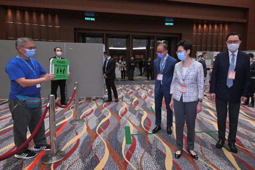 特首：選委會選舉意義重大