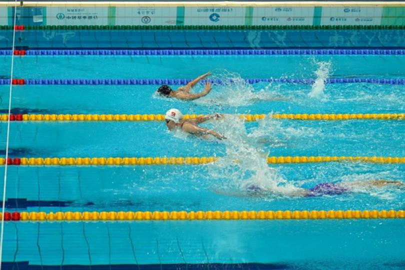 黃漢彥張淬淇全國殘運會再奪金