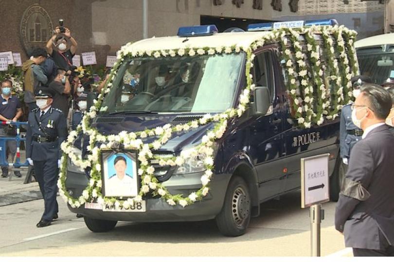 殉職警務人員林婉儀舉殯 殉職警務人員林婉儀舉殯