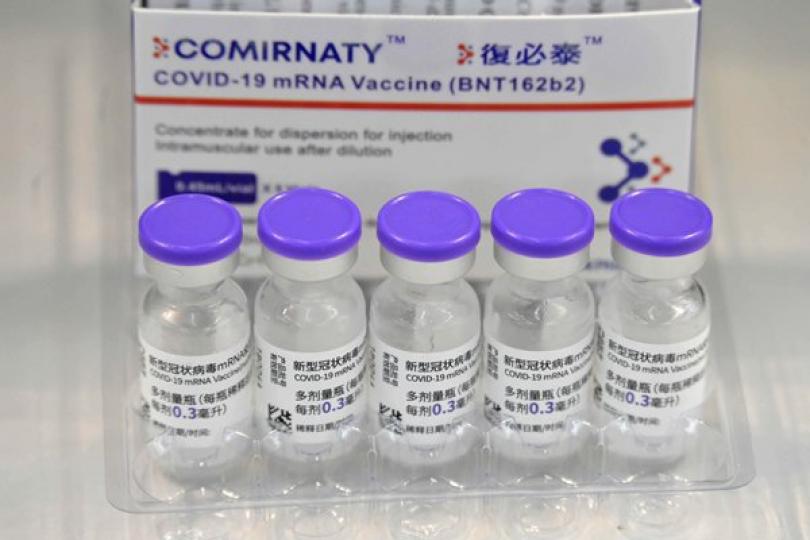 新增百萬劑復必泰疫苗抵港