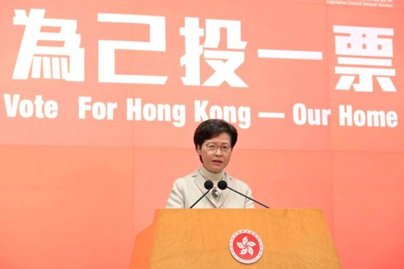 特首：立會選舉準備就緒