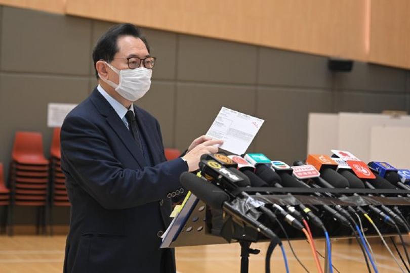 立會選舉將舉行 馮驊籲踴躍投票