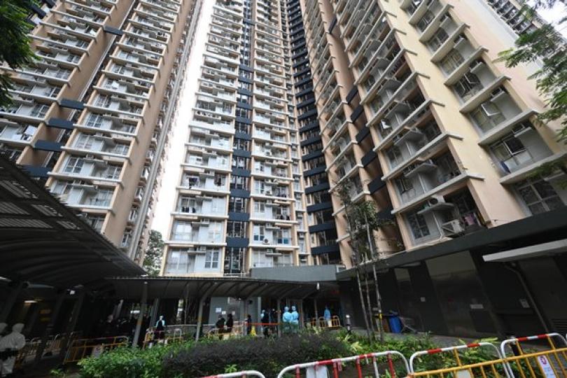 夏葵樓圍封五天 逸葵樓圍封延長