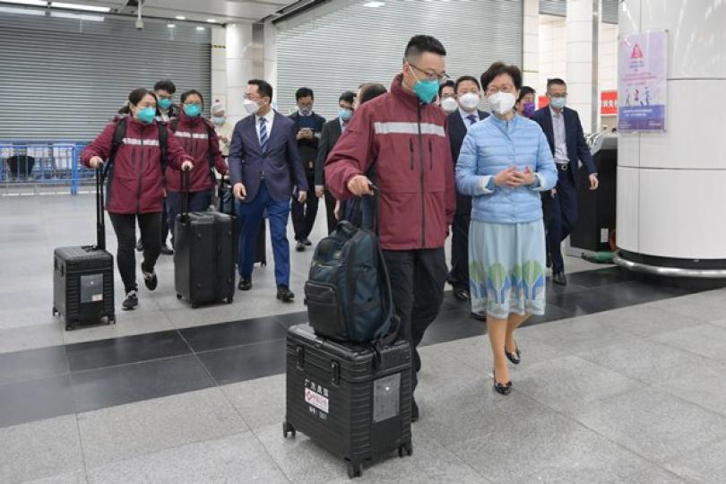 特首：抗疫為香港首要任務