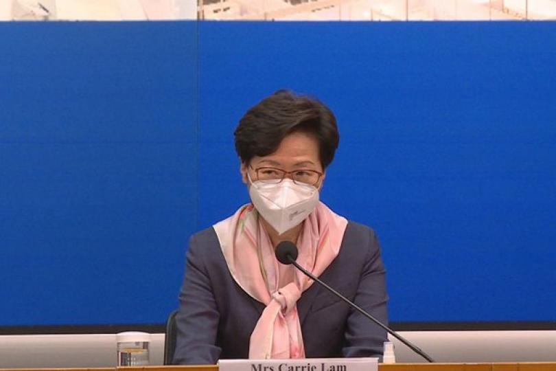 林鄭月娥對深圳市疫情表關懷