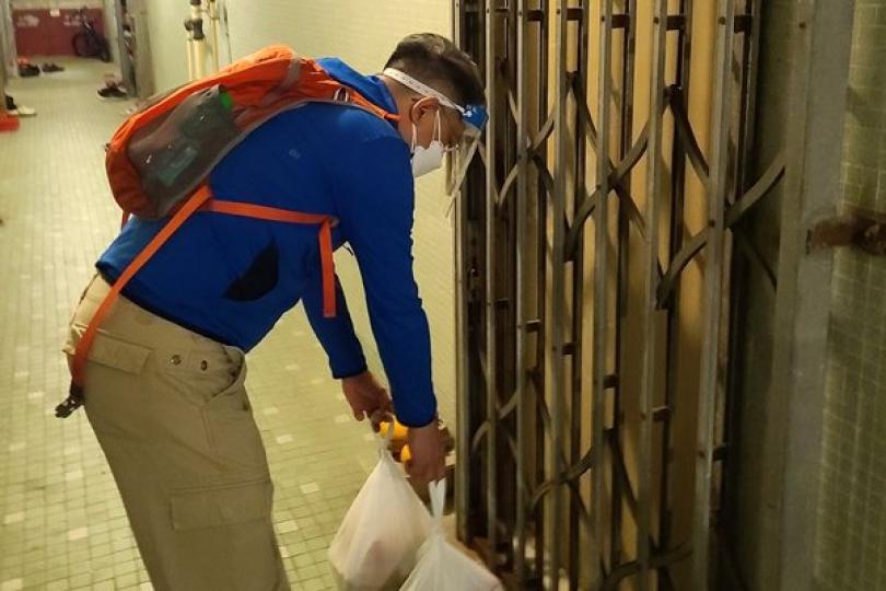 居家支援物資派遞服務涵蓋18區