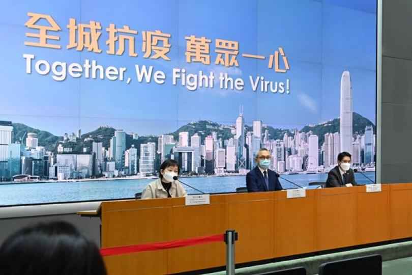 第五波疫情陽性個案累計逾百萬