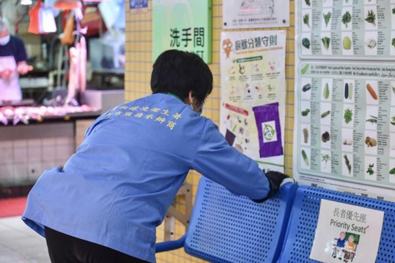政府支援前線清潔及保安人員