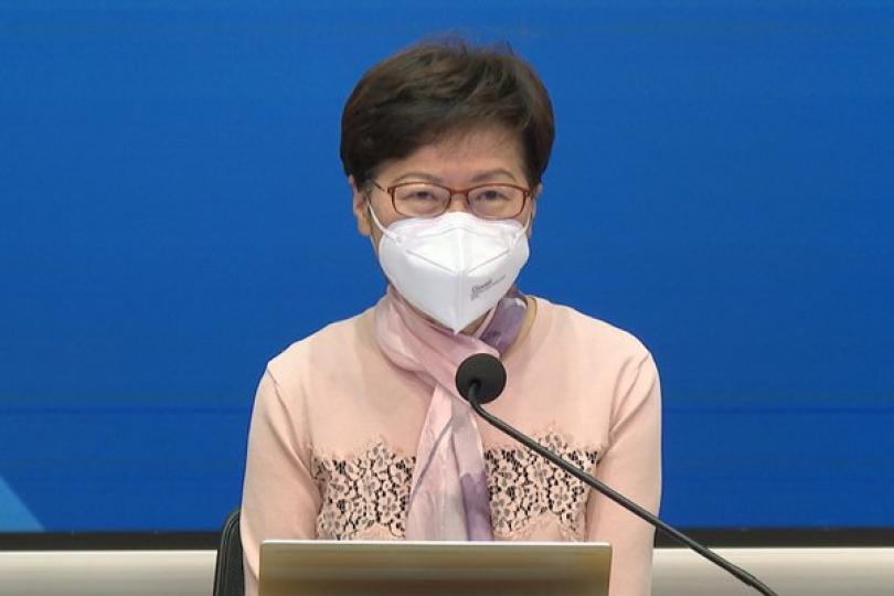 林鄭月娥籲市民參與全民快速檢測