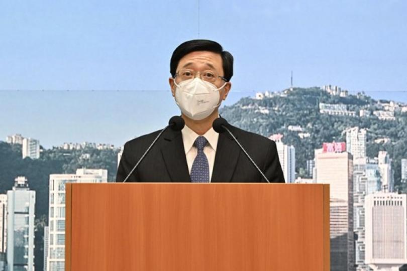 若中央批准請辭 李家超擬選特首
