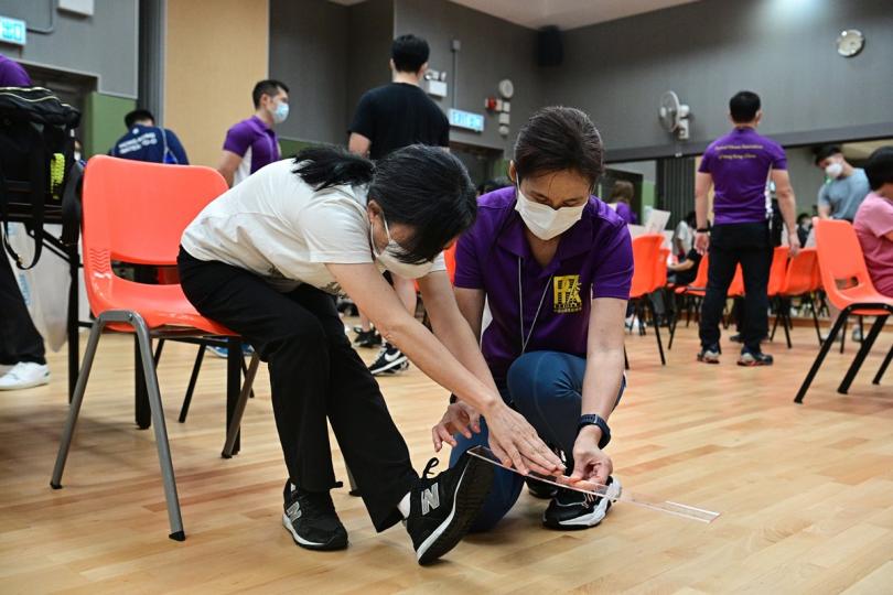 了解體質:  全港社區體質調查可讓參加者大致了解自己的體質狀況。