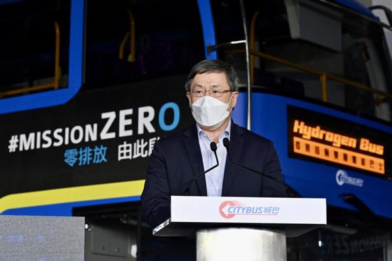 香港引入首輛雙層氫能巴士