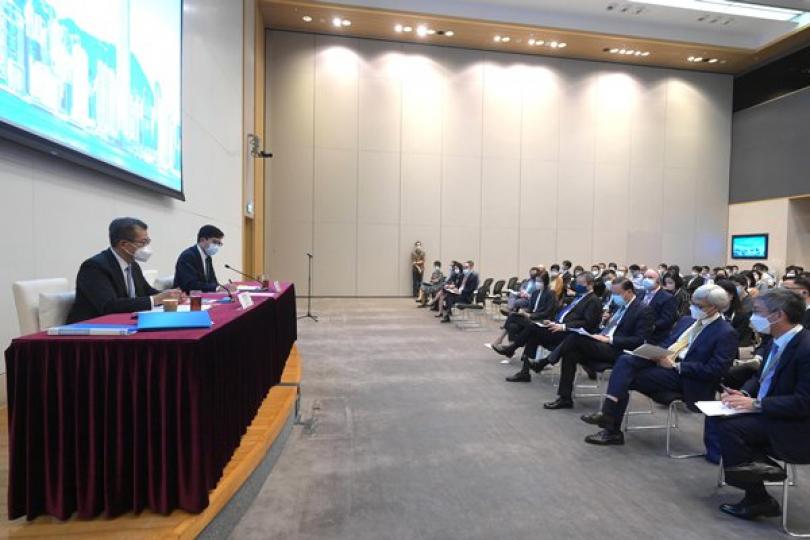 陳茂波分享習近平講話核心信息