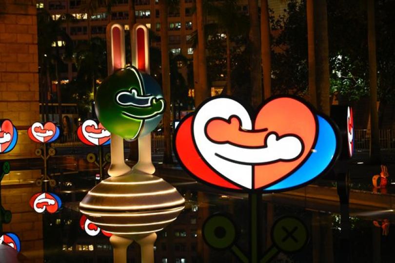 康文署辦中秋綵燈展 康文署辦中秋綵燈展