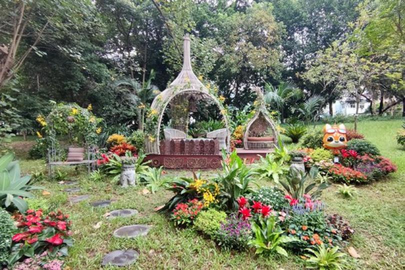 花悅滿城第三階段展出特色園圃