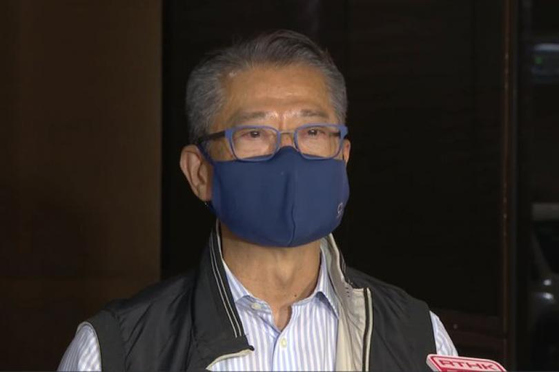 陳茂波:藉中東之行宣揚香港優勢 陳茂波:藉中東之行宣揚香港優勢