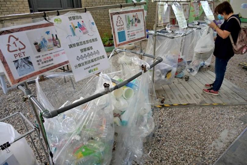 固體廢物棄置量按年增5.4% 固體廢物棄置量按年增5.4%