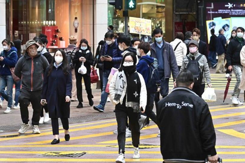 1月8日本港增逾萬三宗新冠個案 1月8日本港增逾萬三宗新冠個案