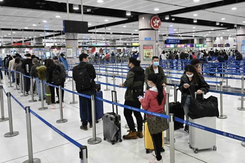 年廿七至年三十通關人數安排上調 年廿七至年三十通關人數安排上調