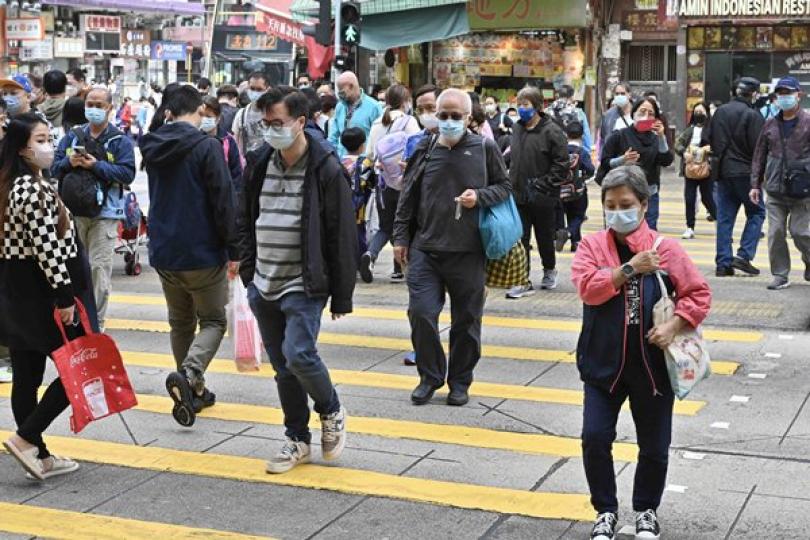 1月26日本港錄逾二千三宗新冠個案 1月26日本港錄逾二千三宗新冠個案