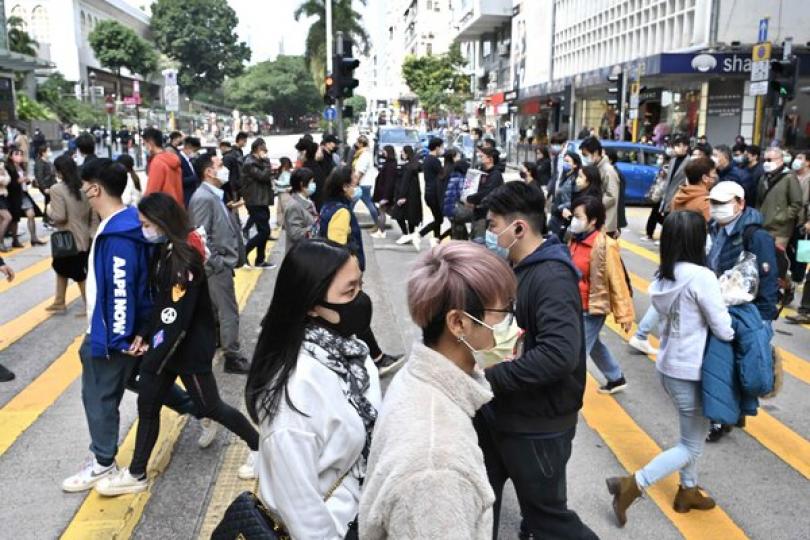 本港人口減少0.9% 本港人口減少0.9%