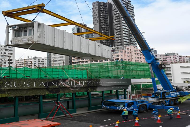 拆遷重用:  南昌220開始拆遷，模件將遷至大埔黃魚灘過渡性房屋項目重新裝嵌使用。