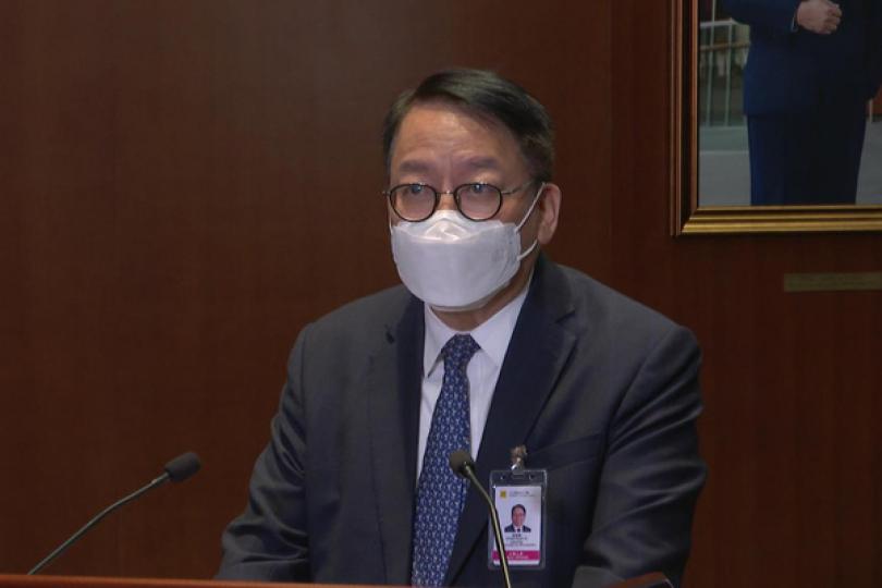 陳國基:財政預算案施政為民 陳國基:財政預算案施政為民
