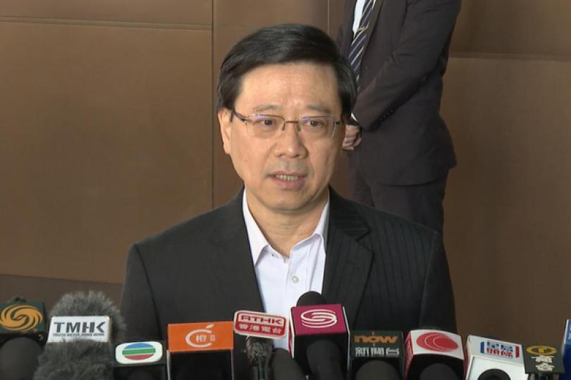 中央籲港保持憂患意識 維護國安 中央籲港保持憂患意識 維護國安
