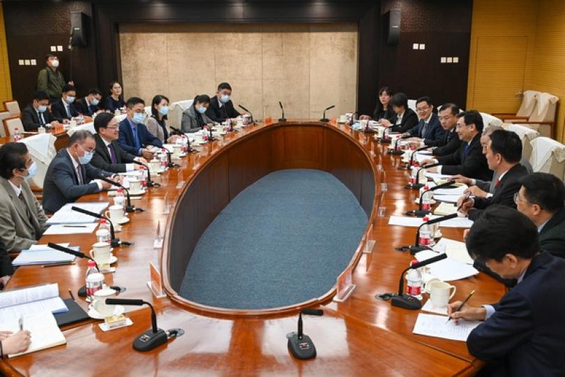 李家超北京拜訪多個中央部委 李家超北京拜訪多個中央部委
