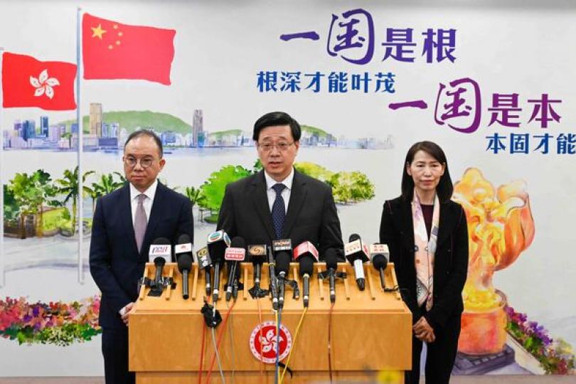 特首:感謝中央部委支持香港特區 特首:感謝中央部委支持香港特區