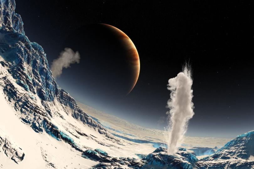 行星奧秘: 電影帶領觀眾探索太陽系的遙遠行星,包括木星的衞星---木衞二「歐羅巴」,它的冰層下隱藏液態水海洋。 行星奧秘: 電影帶領觀眾探索太陽系的遙遠行星,包括木星的衞星---木衞二「歐羅巴」,它的冰層下隱藏液態水海洋。