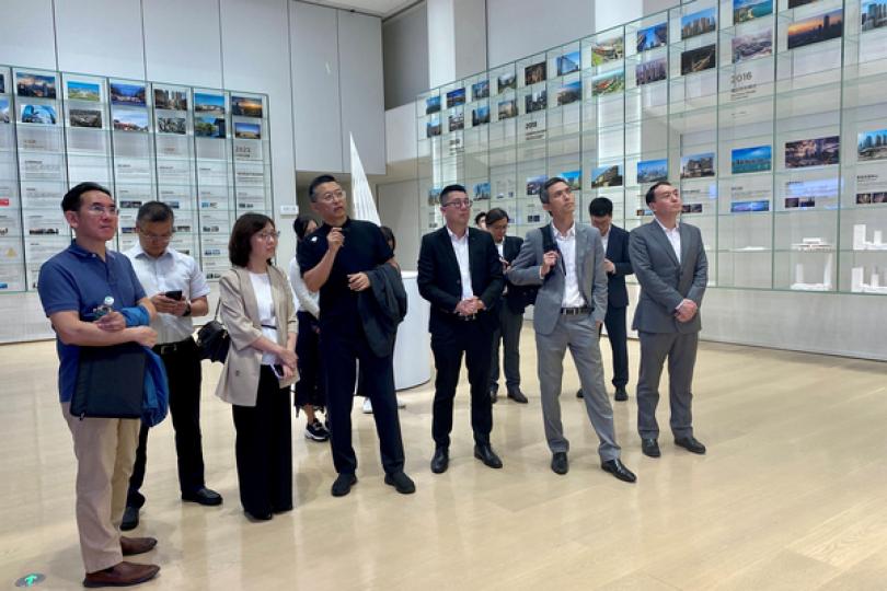 甯漢豪考察深圳南山區片區發展 甯漢豪考察深圳南山區片區發展