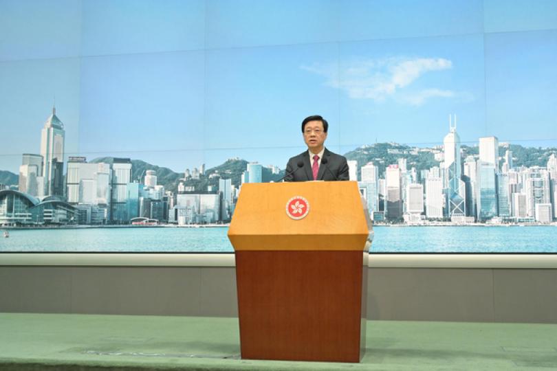 特區救援隊獲行政長官表揚 特區救援隊獲行政長官表揚