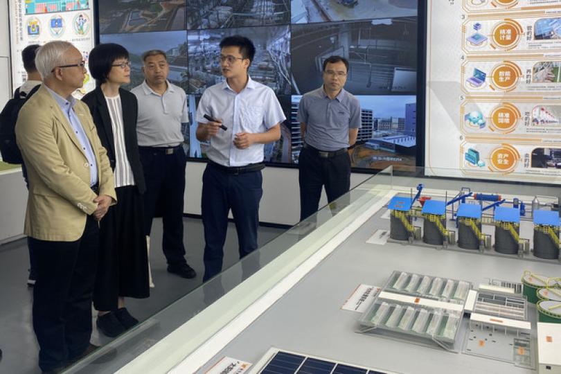 謝展寰展開廣州肇慶訪問 謝展寰展開廣州肇慶訪問