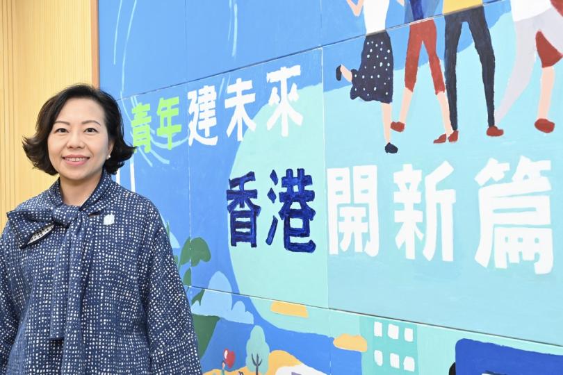 緊密合作:  麥美娟表示，未來會繼續與公民教育委員會緊密合作，在地區宣傳《憲法》、《基本法》、國家安全和「一國兩制」。